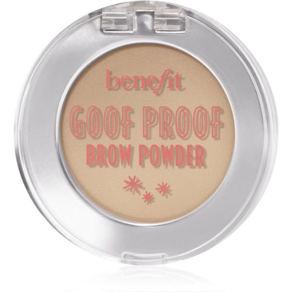 Benefit Benefit Goof Proof Brow Powder puder za obrve nijansa 1 Cool Light Blonde 1,9 g