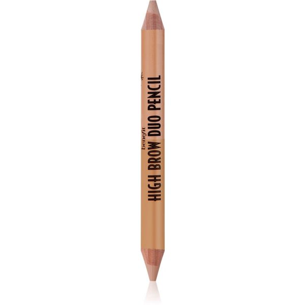 Benefit Benefit High Brow Duo Pencil posvjetljujuća olovka za obrve nijansa Medium 2x1,4 g