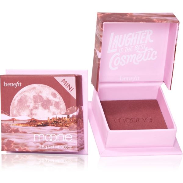 Benefit Benefit Moone WANDERful World Mini puder- rumenilo nijansa Rich berry 2,5 g