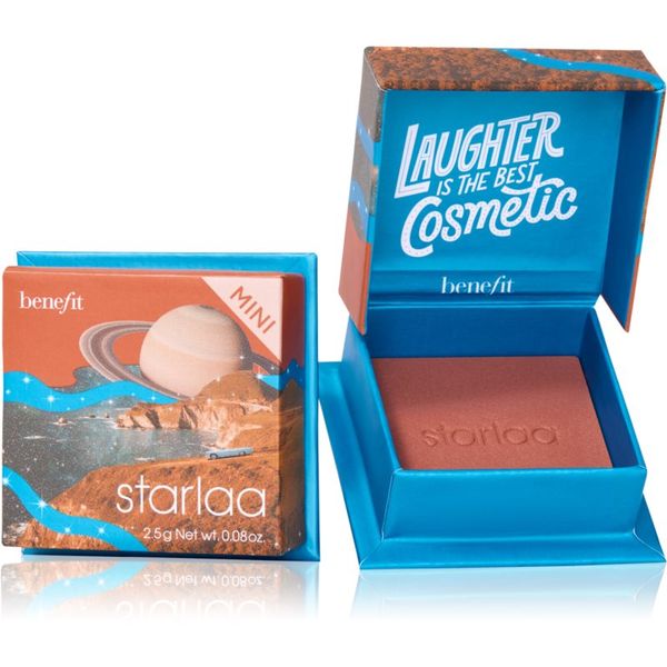 Benefit Benefit Starlaa WANDERful World Mini puder- rumenilo nijansa Rosy bronze 2,5 g