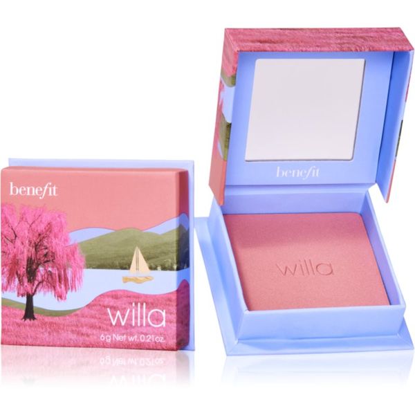 Benefit Benefit Willa WANDERful World puder- rumenilo nijansa Soft neutral-rose 6 g