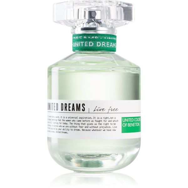 Benetton Benetton United Dreams for her Live Free toaletna voda za žene 80 ml