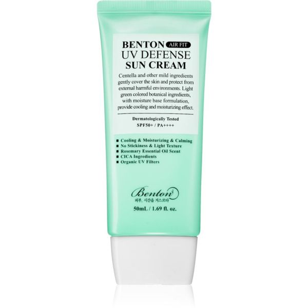 Benton Benton Air Fit UV Defense umirujuća zaštitna emulzija SPF 50+ 50 ml