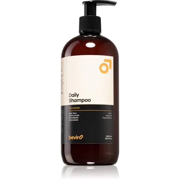 Beviro Beviro Daily Shampoo Ultra Gentle šampon za muškarce s aloe verom Ultra Gentle 500 ml
