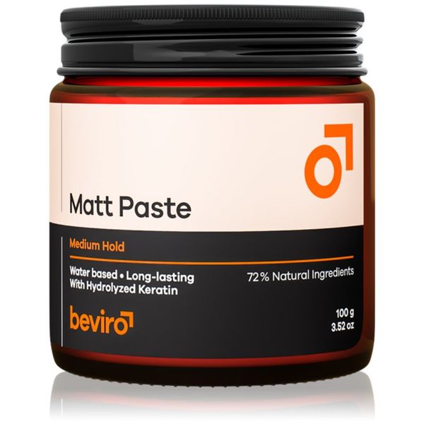 Beviro Beviro Matt Paste Medium Hold pasta za kosu Matt 100 ml