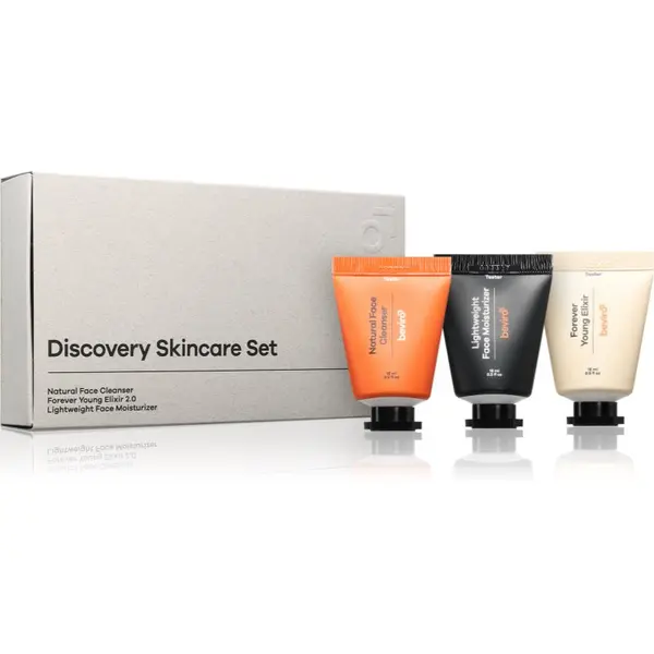 Beviro Beviro Skincare Discovery Set set za savršeno lice za muškarce