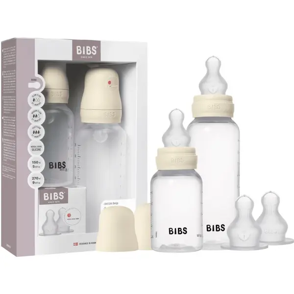 BIBS BIBS Anti-Colic Baby Bottle Set bočica protiv kolika sa silikonskim sisačem
