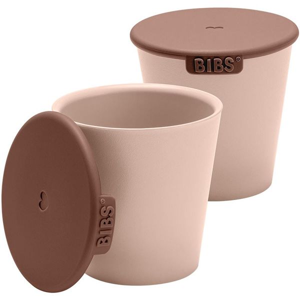 BIBS BIBS Cup Set šalica sa zatvaračem Blush 2 kom