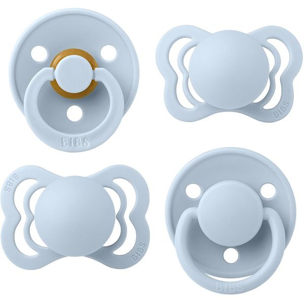 BIBS BIBS Try-It Size 1: 0+ months set Baby Blue(za djecu od rođenja)