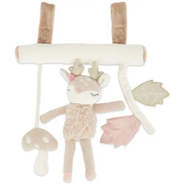 Bieco Bieco Activity Toy Fawn Ella viseća igračka kontrastnih boja 0 m+ 1 kom