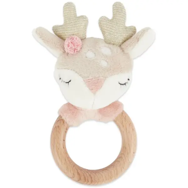 Bieco Bieco Grasping Toy with Rattle Fawn Ella igračka sa zvečkom 0 m+ 1 kom
