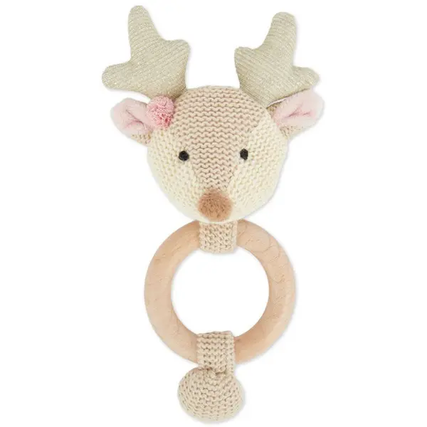 Bieco Bieco Grasping Toy with Rattle Fawn igračka sa zvečkom 0 m+ 1 kom