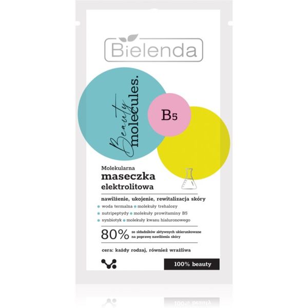 Bielenda Bielenda Beauty Molecules hidratantna maska za lice s umirujućim djelovanjem 8 g
