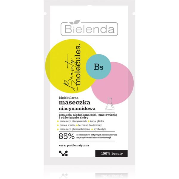 Bielenda Bielenda Beauty Molecules maska za čišćenje lica 8 g