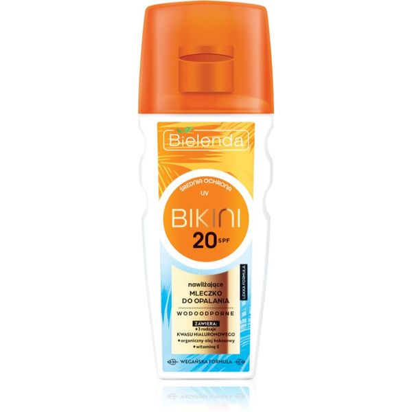 Bielenda Bielenda Bikini mlijeko za sunčanje vodootporno SPF 20  175 ml