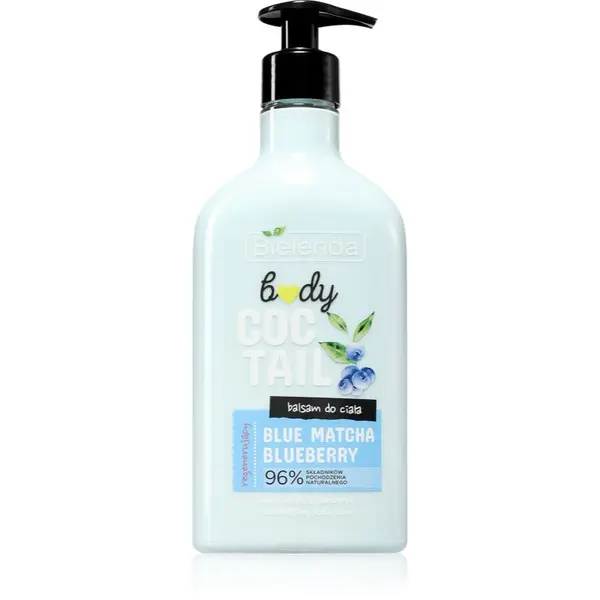 Bielenda Bielenda Body Coctail Blue Matcha + Blueberry regenerirajuće mlijeko za tijelo za ishranu i hidrataciju 400 ml