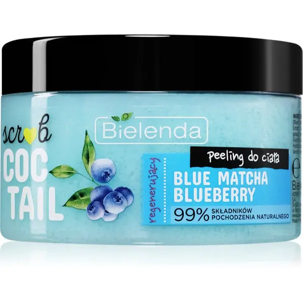 Bielenda Bielenda Coctail Scrub Blue Matcha + Blueberry piling za tijelo s regenerirajućim učinkom 350 g