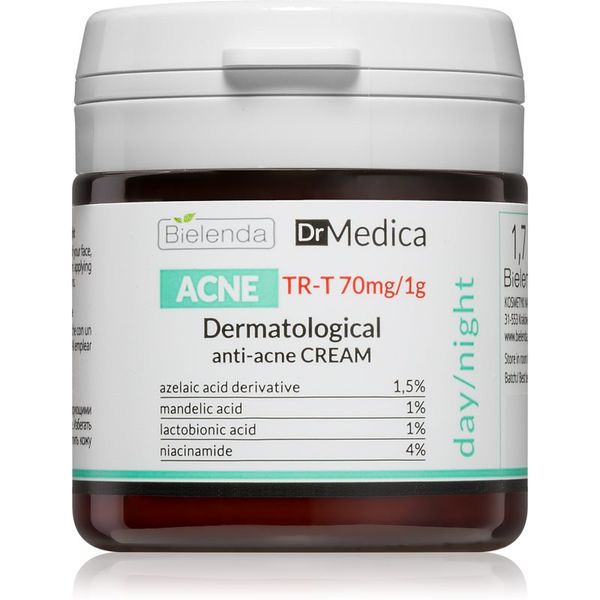 Bielenda Bielenda Dr Medica Acne krema za lice za masno lice sklono aknama 50 ml