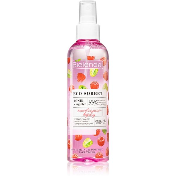 Bielenda Bielenda Eco Sorbet Raspberry hidratantni toner u spreju 200 ml
