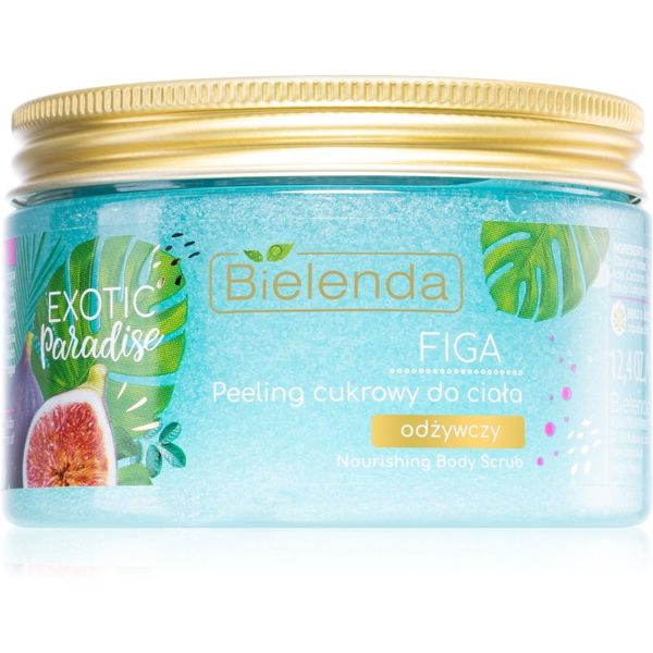 Bielenda Bielenda Exotic Paradise Fig šećerni peeling s hranjivim učinkom 350 g