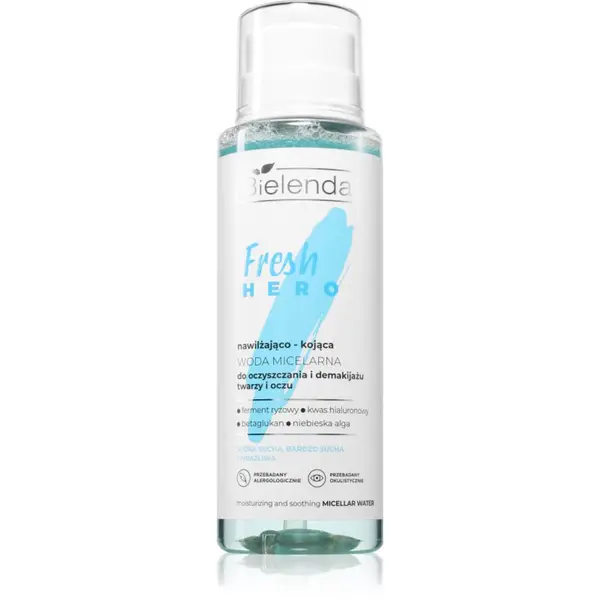 Bielenda Bielenda Fresh Hero hidratantna micelarna voda s umirujućim djelovanjem 400 ml