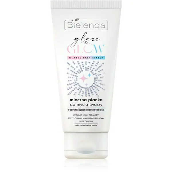 Bielenda Bielenda GLAZE & GLOW pjena za čišćenje i skidanje make-upa 135 g