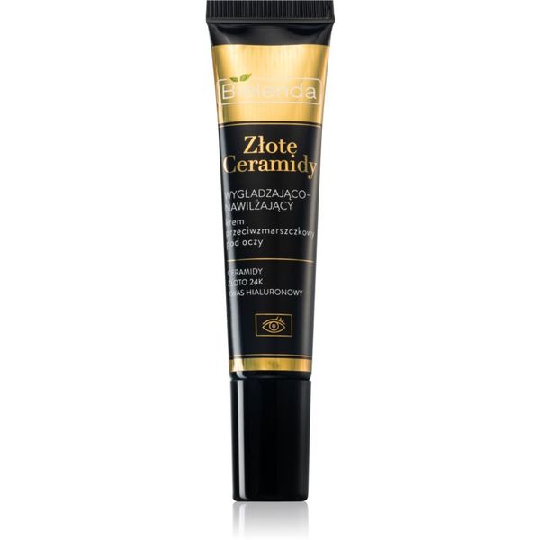 Bielenda Bielenda Golden Ceramides krema za oči za hidrataciju i zaglađivanje 15 ml