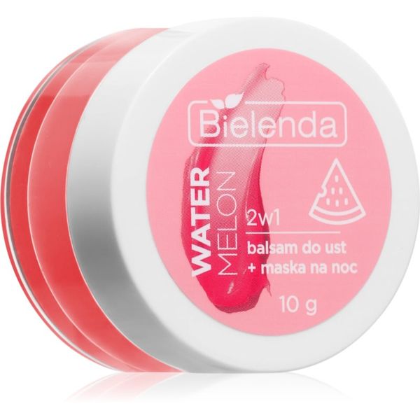 Bielenda Bielenda Lip Care Lip Balm + Night Mask balzam za usne s mirisom Watermelon 10 g