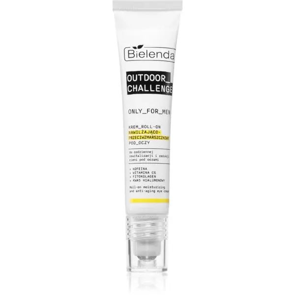Bielenda Bielenda Only For Men Outdoor Challenge hidratantna noćna krema protiv bora roll-on za muškarce 15 ml