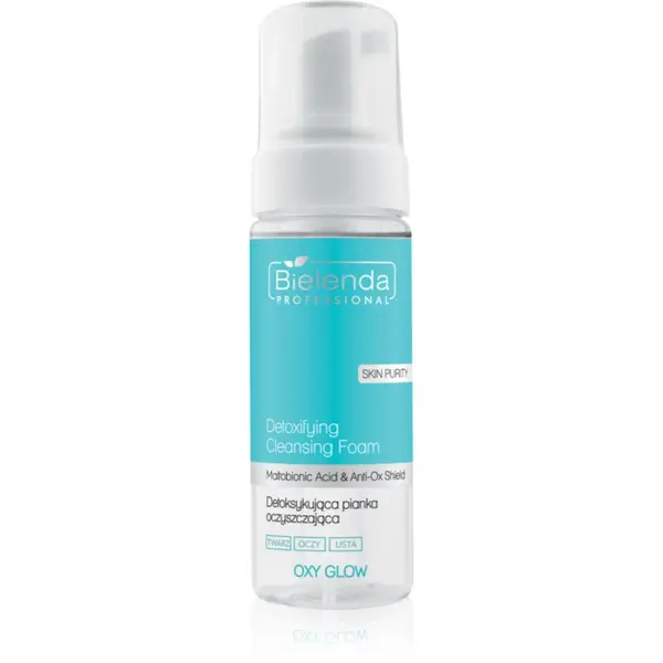 Bielenda Professional Bielenda Professional Oxy Glow posvjetljujuća pjena za čišćenje s detoksikacijskim učinkom 160 ml