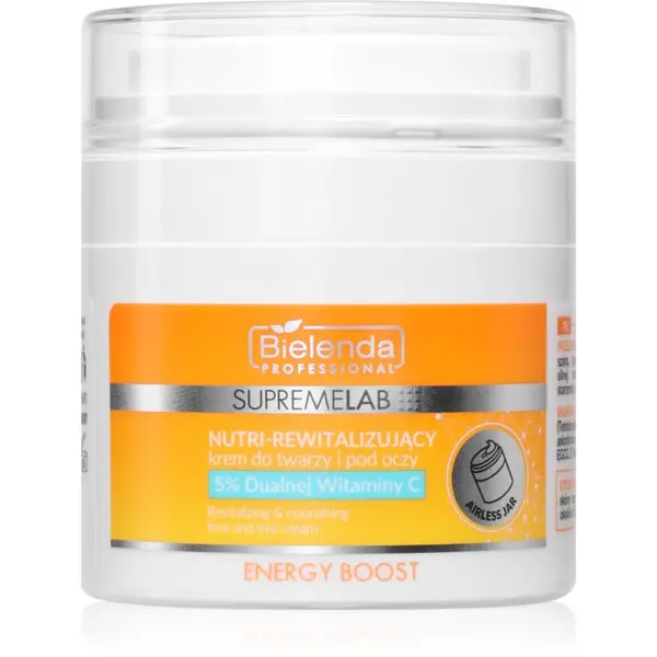 Bielenda Professional Bielenda Professional Supremelab Energy Boost energetska krema za lice i područje oko očiju 40 ml