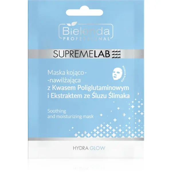 Bielenda Professional Bielenda Professional Supremelab Hydra Glow hidratantna sheet maska s ekstraktom puža 1 kom