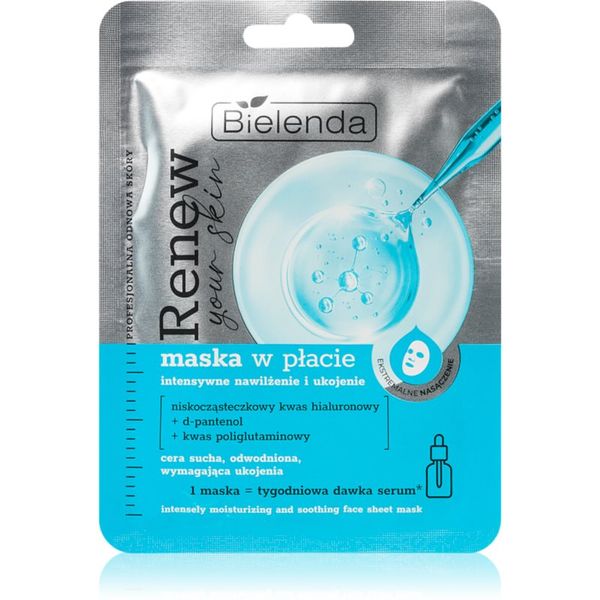 Bielenda Bielenda Renew Your Skin hidratantna sheet maska 18 g