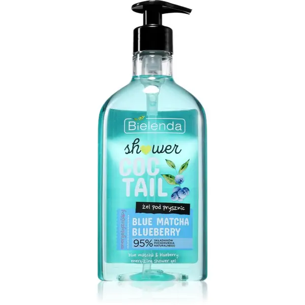 Bielenda Bielenda Shower Coctail Blue Matcha + Blueberry energetski gel za tuširanje s antioksidacijskim učinkom 400 ml