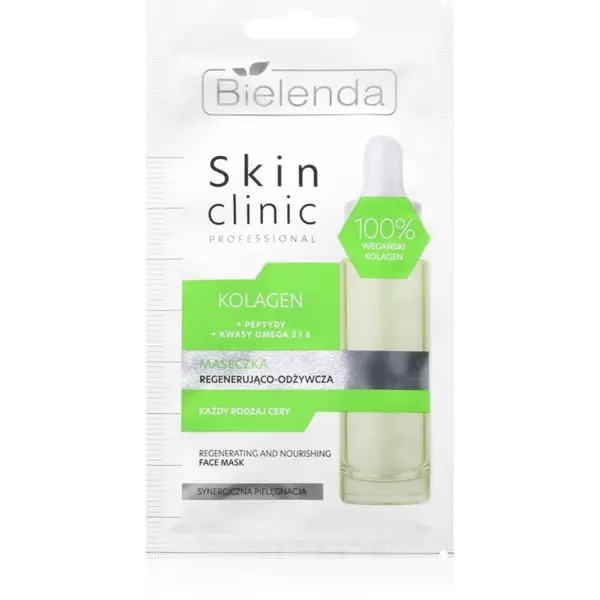 Bielenda Bielenda Skin Clinic Professional Collagen hranjiva maska za regeneraciju za noć 8 g