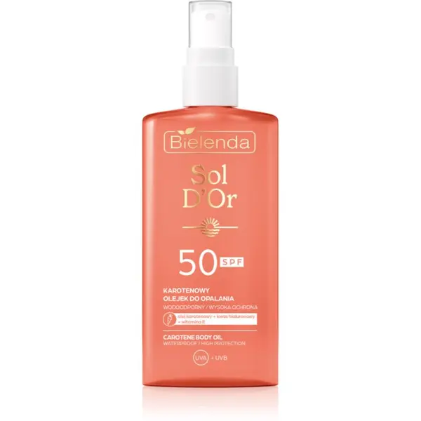 Bielenda Bielenda Sol D’or ulje za sunčanje u spreju SPF 50 150 ml