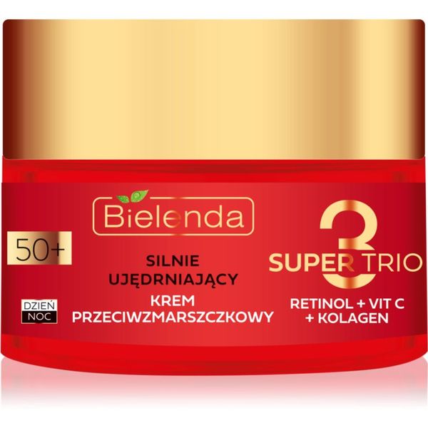 Bielenda Bielenda Super Trio učvršćujuća krema protiv bora 50+ 50 ml