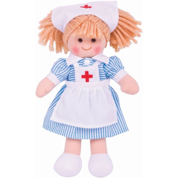 Bigjigs Toys Bigjigs Toys Nurse Nancy lutka