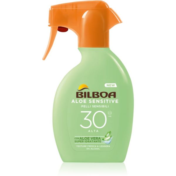 Bilboa Bilboa Aloe Sensitive sprej za sunčanje SPF 30 250 ml