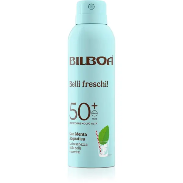 Bilboa Bilboa Belli Freschi sprej za sunčanje s pepermintom SPF 50+ 150 ml
