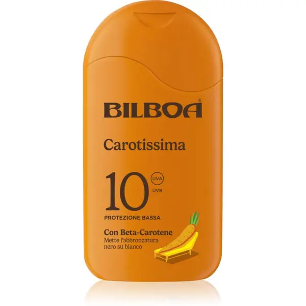 Bilboa Bilboa Carotissima Crema mlijeko za sunčanje s beta karotenom SPF 10 200 ml