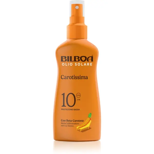 Bilboa Bilboa Carotissima Olio ulje za sunčanje u spreju s beta karotenom SPF 10 200 ml