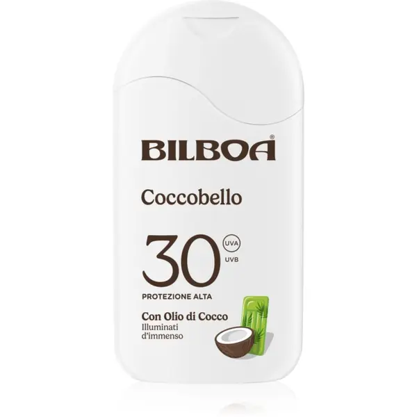 Bilboa Bilboa Coccobello Latte mlijeko za sunčanje s kokosovim uljem SPF 30 200 ml