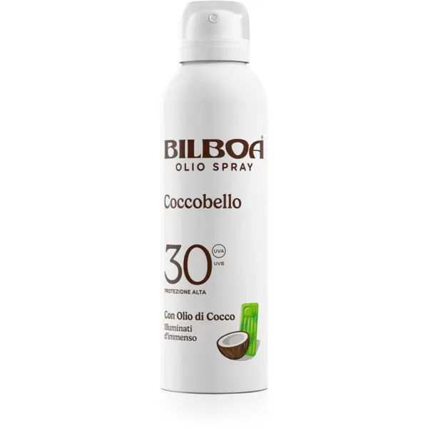 Bilboa Bilboa Coccobello sprej za sunčanje s kokosovim uljem SPF 30 150 ml