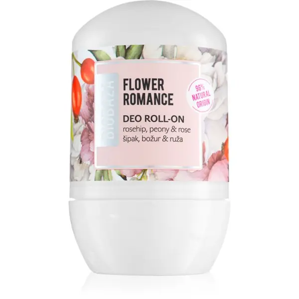 BIOBAZA BIOBAZA Flower Romance dezodorans roll-on 50 ml