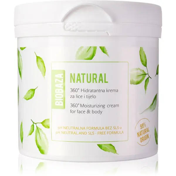 BIOBAZA BIOBAZA Natural hidratantna krema za lice i tijelo 500 ml