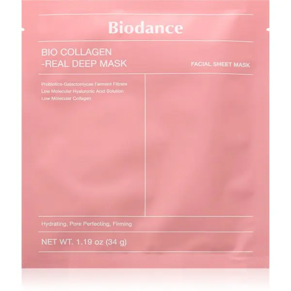 Biodance Biodance Bio-Collagen Real Deep Mask intenzivna hidrogel maska za hidrataciju lica i smanjenje bora 34 g