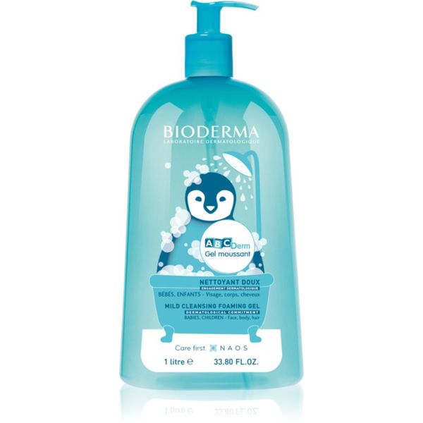 Bioderma Bioderma ABC Derm Gel Moussant gel za tuširanje za djecu 1000 ml