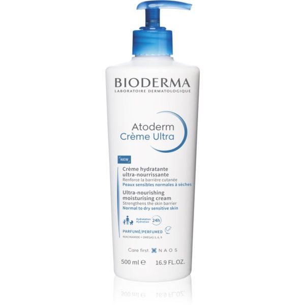 Bioderma Bioderma Atoderm Créme Ultra hranjiva krema za normalnu i suhu osjetljivu kožu s mirisom 500 ml