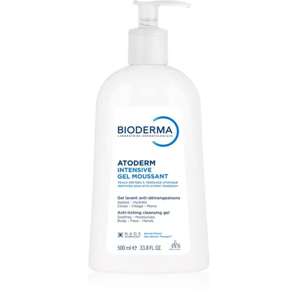 Bioderma Bioderma Atoderm Intensive Gel Moussant hranjivi pjenasti gel za vrlo suhu, osjetljivu i atopičnu kožu 500 ml